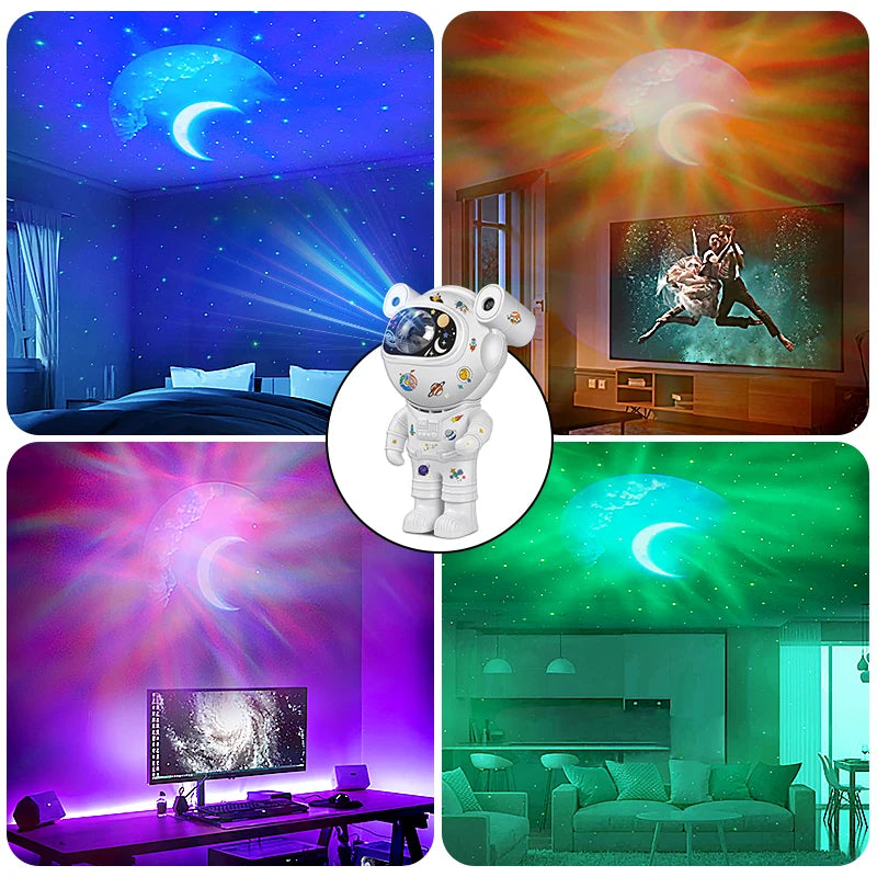 Kids Star DIY Projector Night Light with Remote
