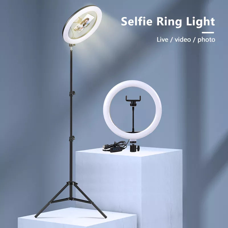 Selfie Ring Light with Optional Tripod, Photography