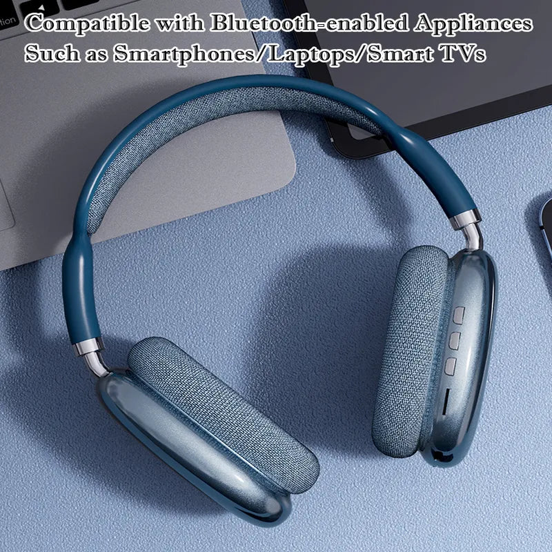 P9 Wireless Bluetooth Headphones With Mic Noise