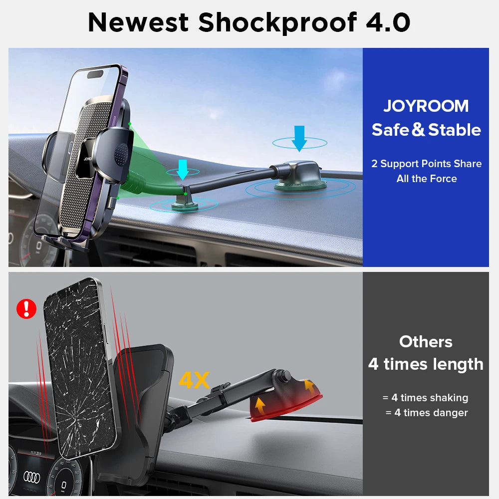 Dashboard Phone Holder for Car Flexible Long